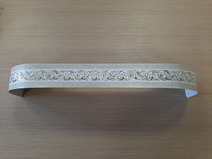 Карниз с поворотом 2р / 3,0 м / №04 / КРУЖЕВО