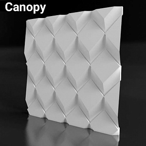 3D панель гипсовая "CANOPY" 