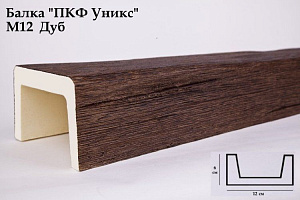 Балка Уникс М12 Дуб 
