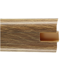 ПЛИНТУС пвх 58 WINART Дуб Викторианский 804