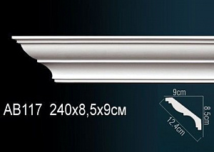 Карниз Перфект AB117 ГИБКИЙ