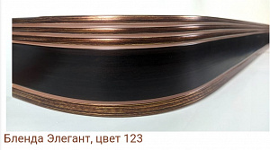 Карниз с поворотом 3р / 2,5 м / №123 / ЭЛЕГАНТ