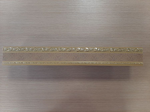 Карниз прямой 3р / 2,5 м / ПЕСОК / АЖУР