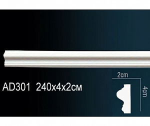 Молдинг Перфект AD301 ГИБКИЙ